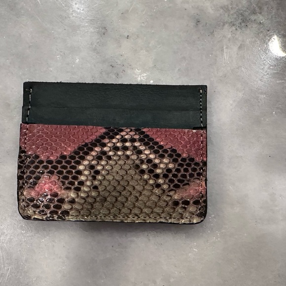 Python card wallet.  Handmade - Picture 2 of 2